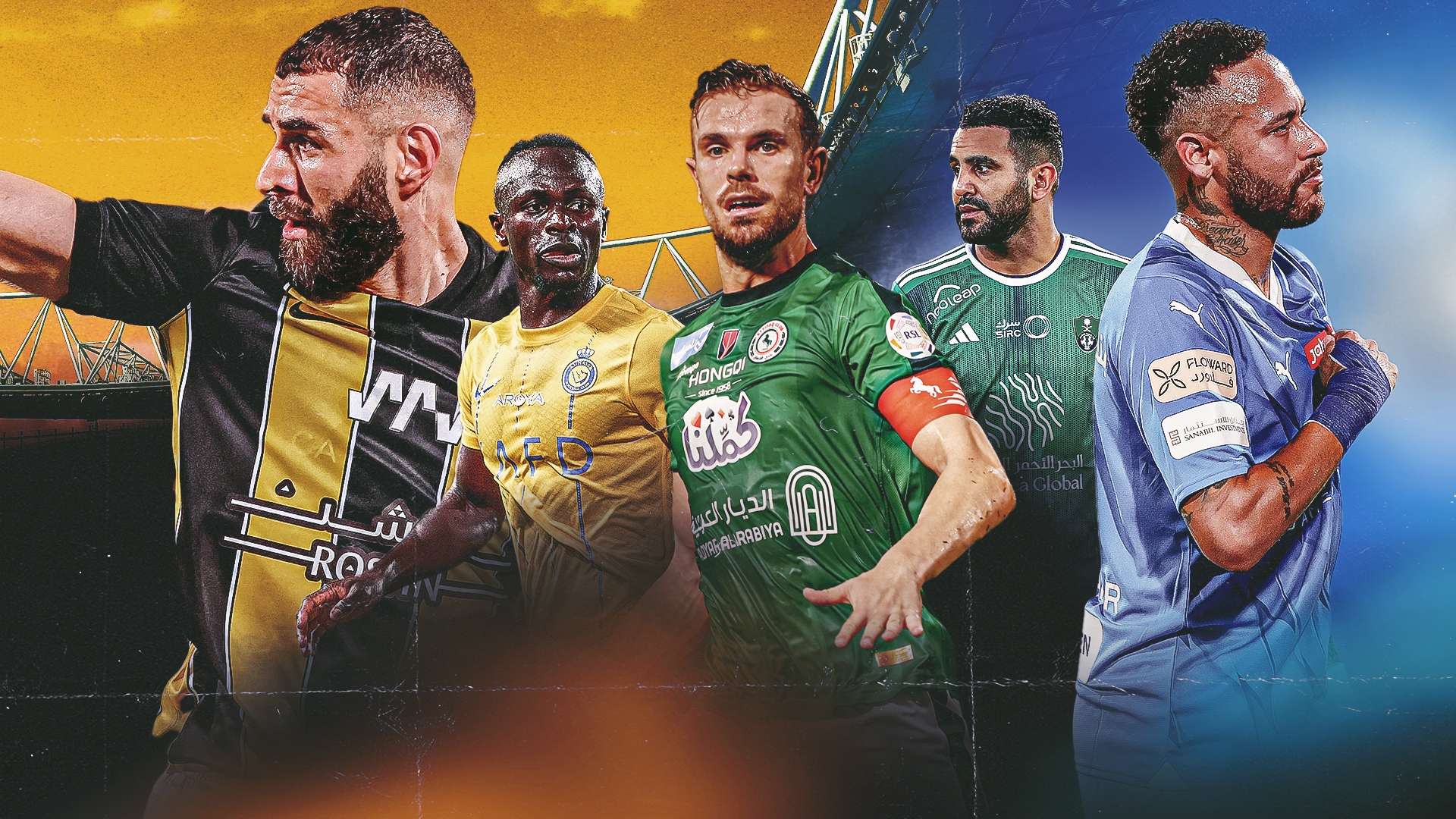 内马尔抚耳回击球迷&示意大点声，角球破门后模仿C罗坐广告牌庆祝.